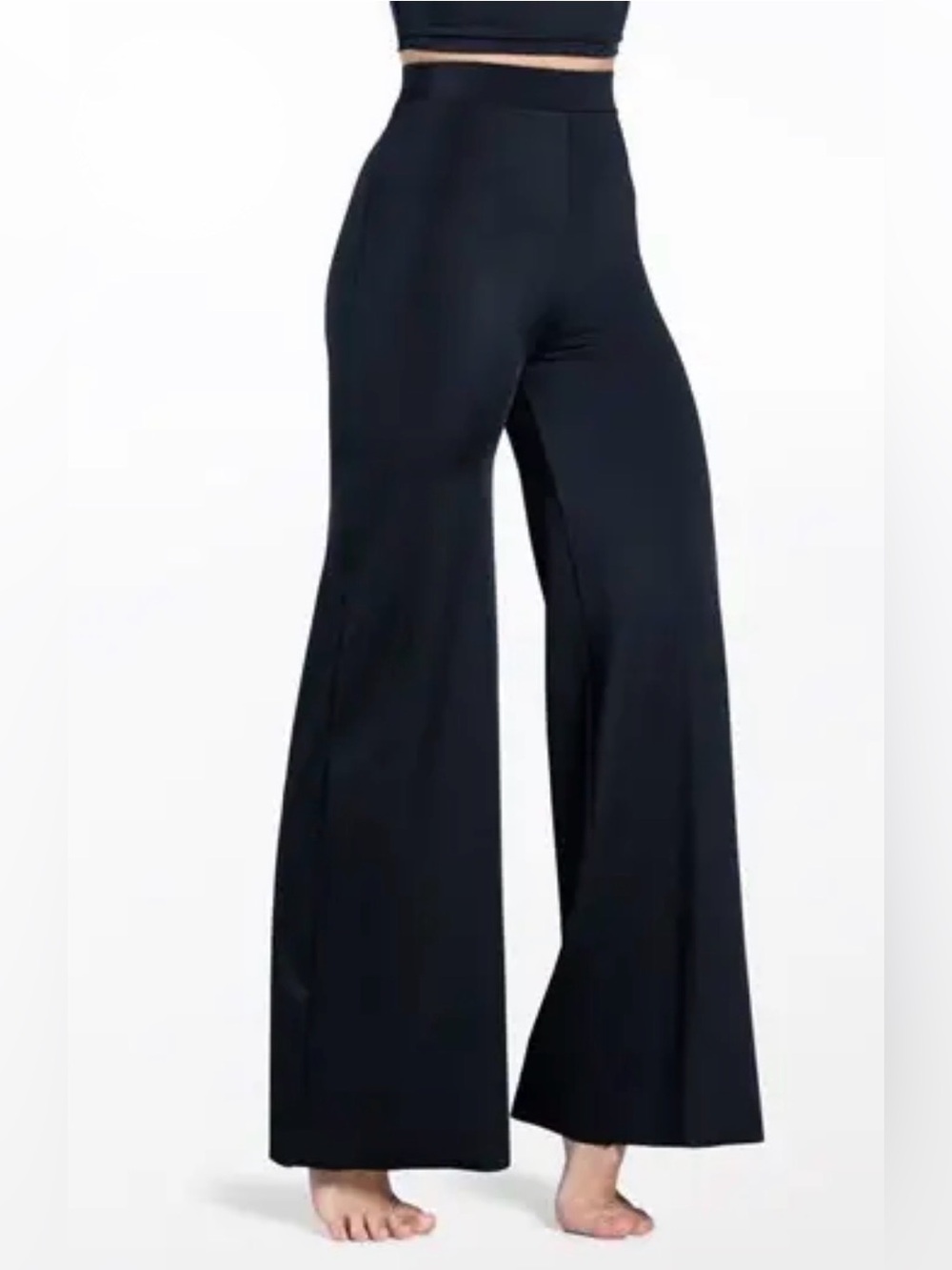 New Weissman Lustre Wide Leg Pants Women’s SA / XSA XS / Small Black SH12792